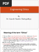 Engineering Ethics: by Dr. Ganesh Chandra Chattopadhyay