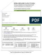 Form Registrasi PJK3 Midiatama