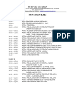 Rundown Bali