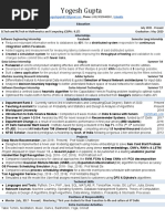 Yogesh Gupta Resume PDF