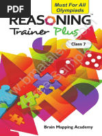 Reasoning Trainer Plus Class 7