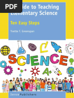 Yvette F. Greenspan (Auth.) - A Guide To Teaching Elementary Science - Ten Easy Steps-SensePublishers (2016)