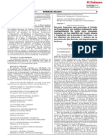 Decreto Supremo Que Prorroga El Estado de Emergencia Por Pel Decreto Supremo N 153 2019 PCM 1804994 2