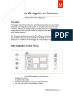 AEM Forms REST API Integration As Datasource