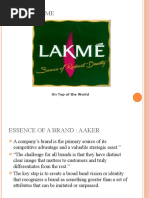 Brand Lakme