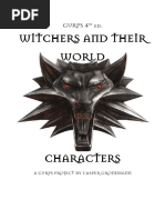 Vitchers and Their World - Characters