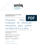 Programa de Educación Emocional