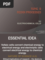 9.2 Electrochemical Cells