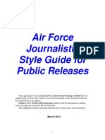 USAF Style Guide (2014)