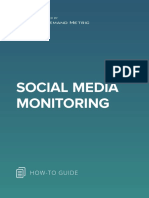 ANA Social Media Monitoring