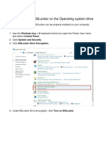 How To Setup Bitlocker