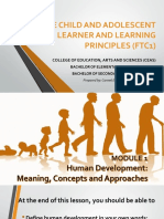 Module 1 Human Development Meaning Concepts and Approaches