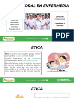 Etica y Moral en Enfermeria