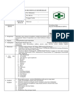 Sop Ekstraksi Gigi Dengan Komplikasi