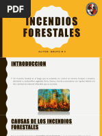 INCENDIOS FORESTALES Presentacion