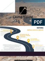 Cerro Verde Historia