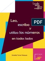 Leo, Escribo y Utilizo Los Numeros