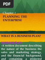 Chapter 1 Business Plan