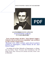 Los Últimos Días de Juan Manuel Cajigal en Yaguaraparo