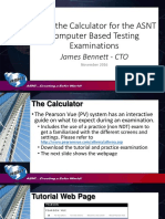 ASNT Calculator Guide