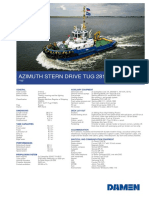 Azimuth Stern Drive Tug 2810: General Auxiliary Equipment