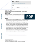 HHS Public Access: Understanding The Biology of CRLF2-Overexpressing Acute Lymphoblastic Leukemia