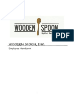 Wooden Spoon Employee Handbook