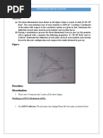 Experiment No: 7: Finite Element Analysis Lab Report