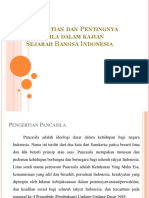 Pengertian Dan Pentingnya Pancasila Dalam Kajian Sejarah Bangsa