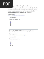 Chang Chemistry Chapter 1 Questions