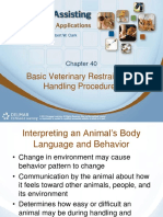 Basic Veterinary Restraint and Handling Procedures