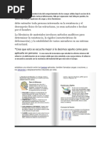 La Mecanica de Los Materiales Trata Del Comportamiento de Los Cuerpo Solidos Bajo La Accion de La Fuerza