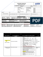 Job Safety Analysis Lowering Lift Ramp Door