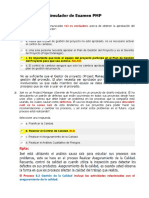 Simulador de Examen PMP