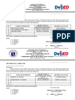 Form 137 Request