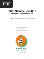 LPile 2018 User Manual