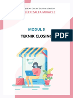 Modul 5 - Teknik Closing PDF