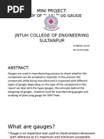 Study of Plain Plug Gauge: Mini Project