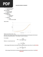 Macroeconomics Summary