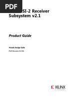 pg232 Mipi Csi2 RX