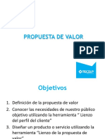 Propuesta de Valor