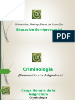 Presentación Criminologia