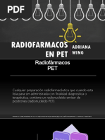 Radiofarmacos en PET