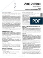 Anti D Rho Monoclonal SP PDF