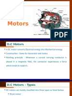 Unit V: DC Motors