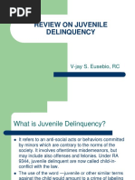 Review On Juvenile Delinquency