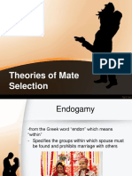 Theories of Mate Selection