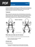 Treatment: Pavlik Harness For DDH