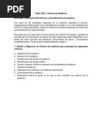 Informe de Auditoria