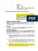 Mod. Niv. Pensión Proporcional - Caja de Beneficios y Seguridad Social Del Pescador